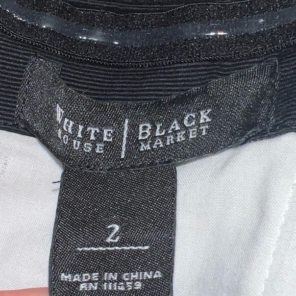 White house black market- Polka dot strapless dress - Picture 5 of 5